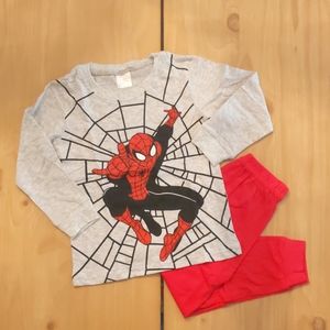 Children's PJ Set - Spiderman Theme